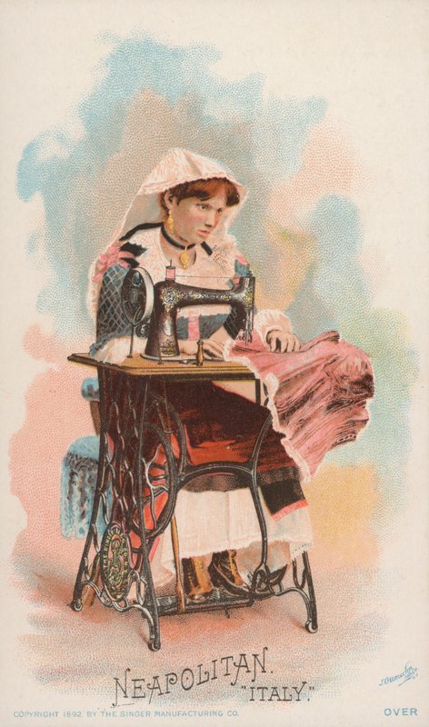 Varrógép, nápolyi, Olaszország alkotó: American School