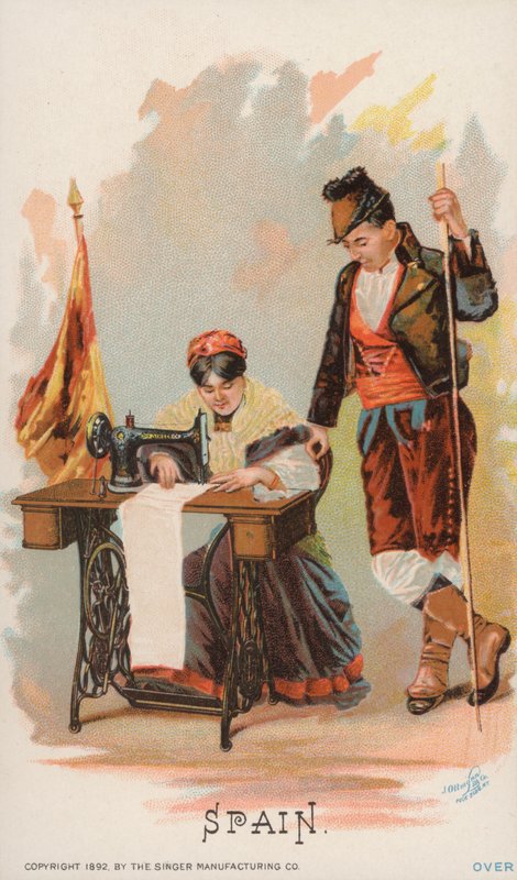Varrógép, Spanyolország alkotó: American School