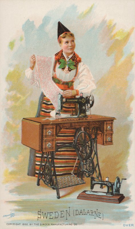 Varrógép, Svédország, Dalarne alkotó: American School