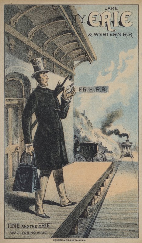 Az Erie-tó és a Western Railroad alkotó: American School