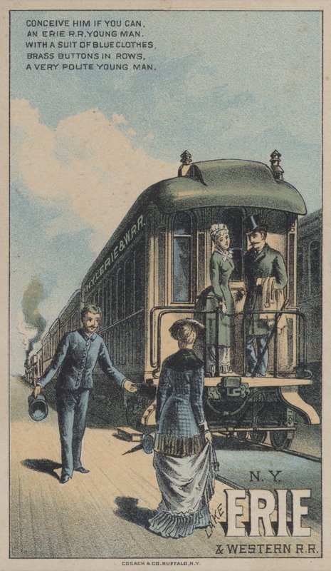 Az Erie-tó és a Western Railroad alkotó: American School