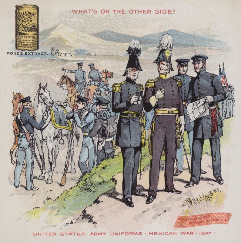 Amerikai Egyesült Államok hadseregének egyenruhája, mexikói háború, 1847 alkotó: American School