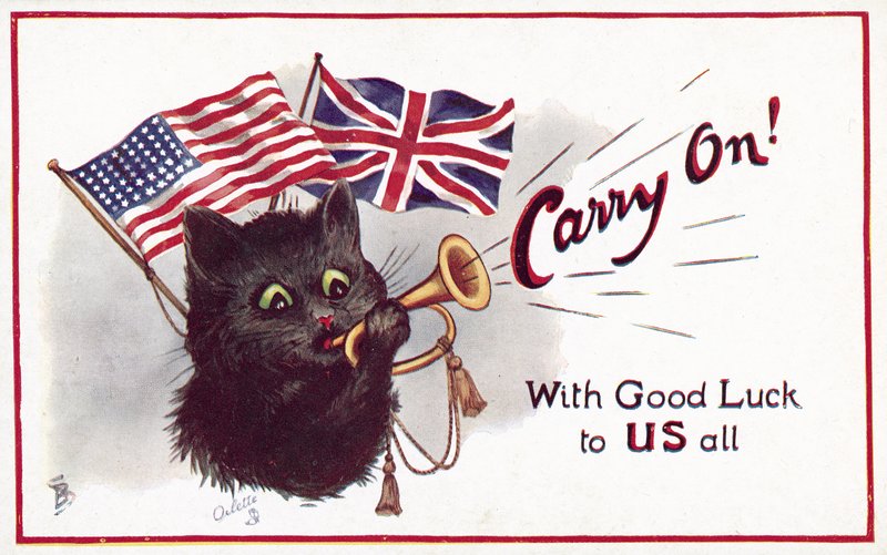 világháború, Amerika és Nagy-Britannia egyesült alkotó: American School