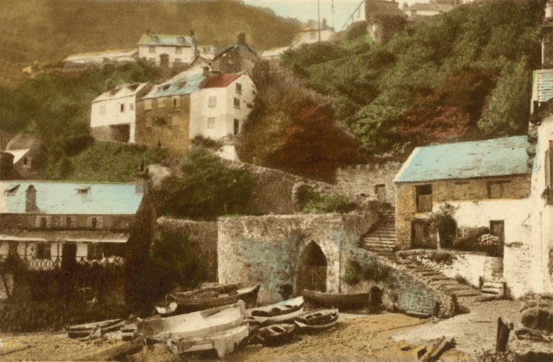 Clovelly, bejárat a faluba alkotó: English Photographer