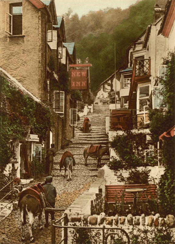 Clovelly, High Street alkotó: English Photographer