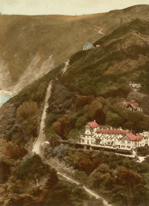 Lynmouth, Countisbury Hill alkotó: English Photographer