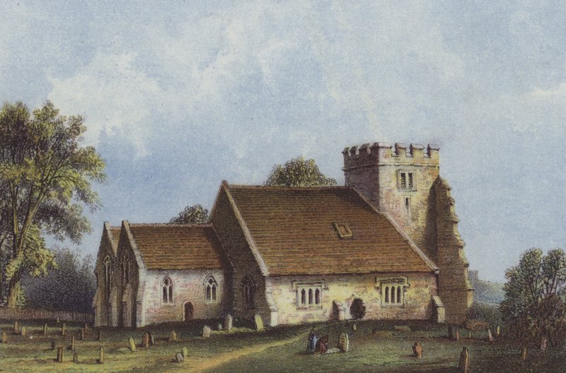 Arreton templom alkotó: English School