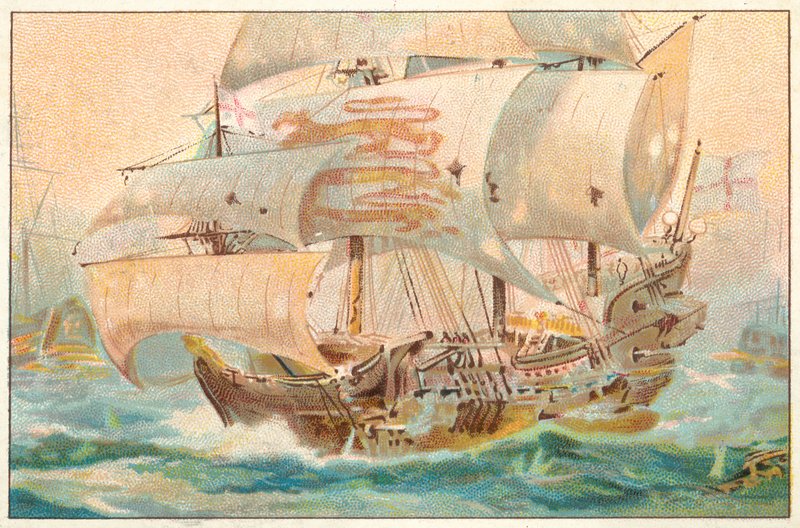 Britains First Dreadnought alkotó: English School