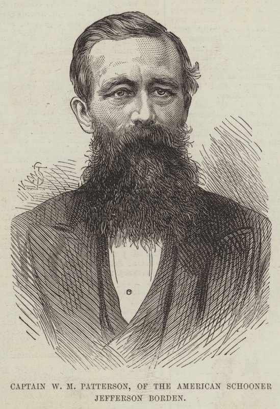 W M Patterson kapitány, a Jefferson Borden amerikai szkúner alkotó: English School