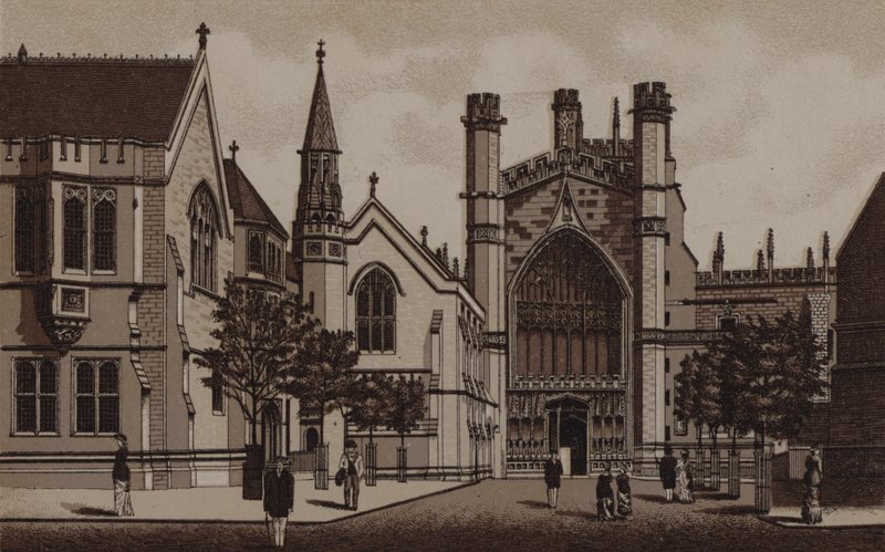 Chesteri katedrális, nyugati front alkotó: English School