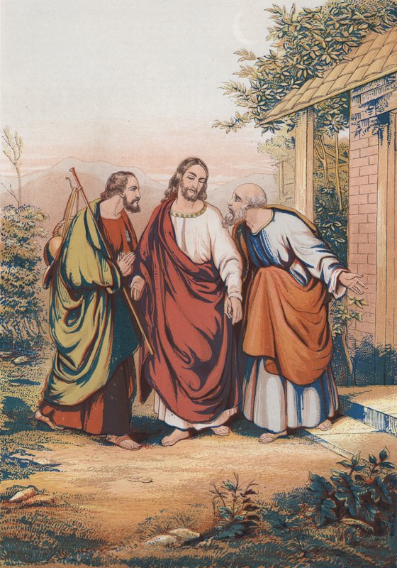 Krisztus, János és Péter alkotó: English School