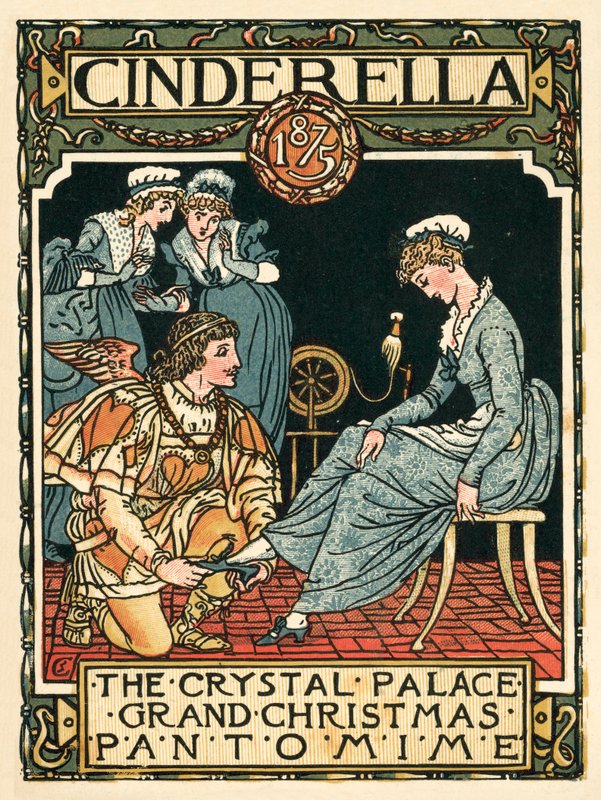 Hamupipőke, Crystal Palace Grand Christmas Pantomime, 1875 alkotó: English School