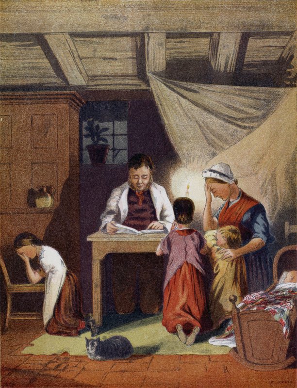 Esti családi ima alkotó: English School