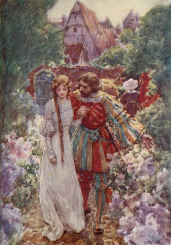 Faust és Margherita a kertben alkotó: English School