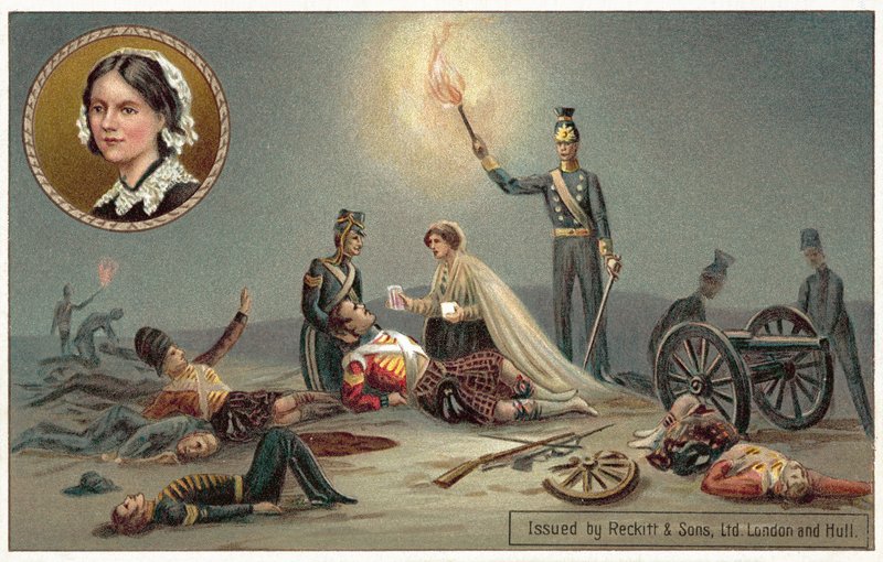 Florence Nightingale, a krími háború alkotó: English School