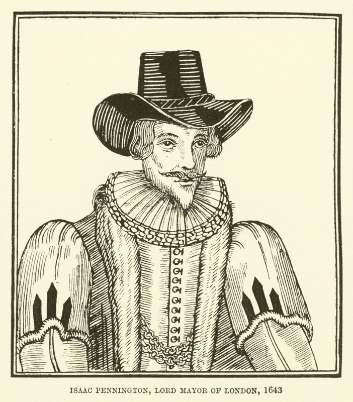 Isaac Pennington, London polgármestere, 1643 alkotó: English School