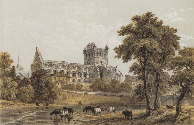 Jedburgh-i apátság alkotó: English School