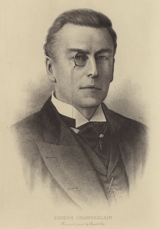 Joseph Chamberlain alkotó: English School