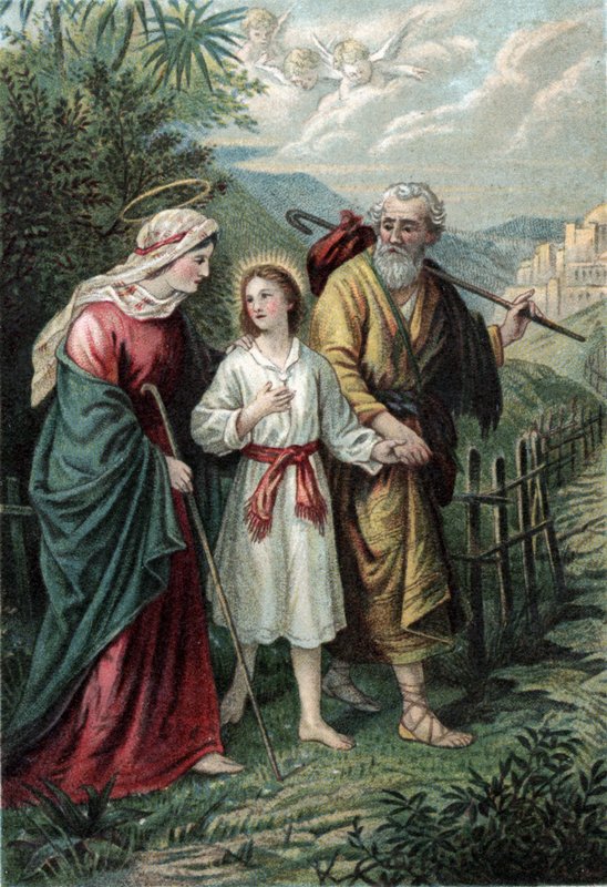 József és Mária Jézussal alkotó: English School