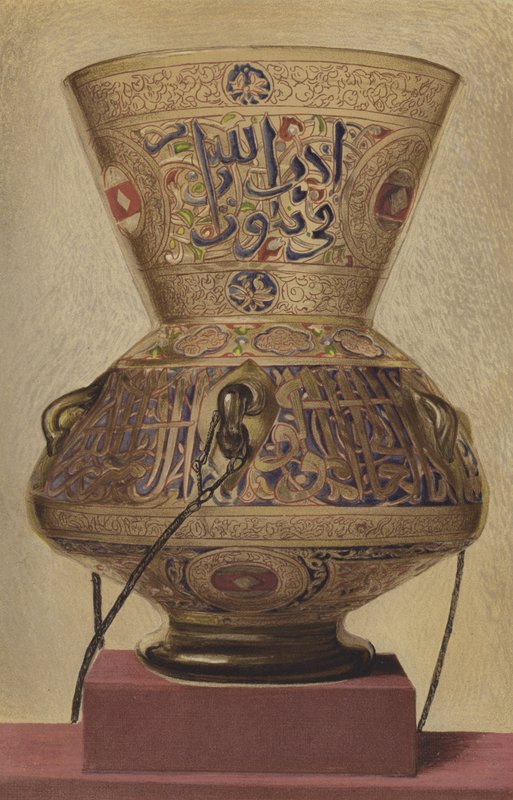 Lámpa mecsethez, arab, 14. század alkotó: English School