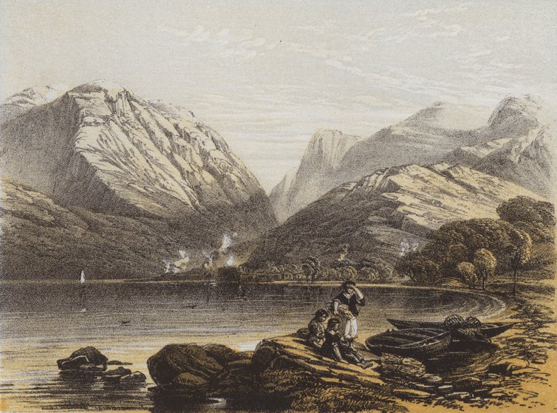 Loch Leven, a Ballachulish-ből alkotó: English School