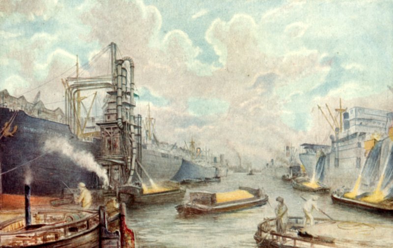 Manchester Docks alkotó: English School