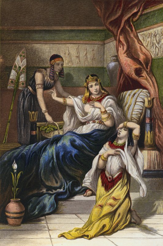 Shakespeare, Antonius és Kleopátra, V. felvonás, 2. jelenet alkotó: English School