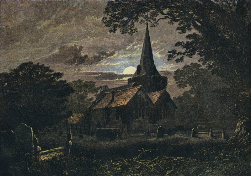Stoke Pogis templomkert alkotó: English School