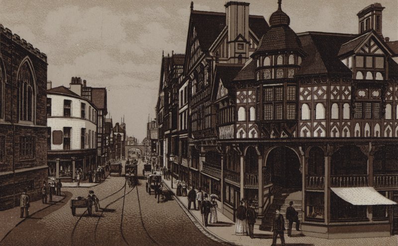 A Cross és az Eastgate Street alkotó: English School