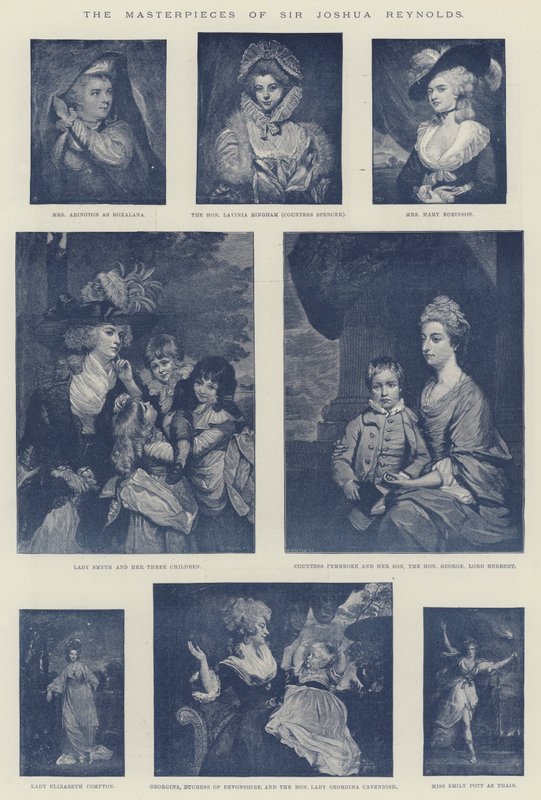Sir Joshua Reynolds remekei alkotó: English School