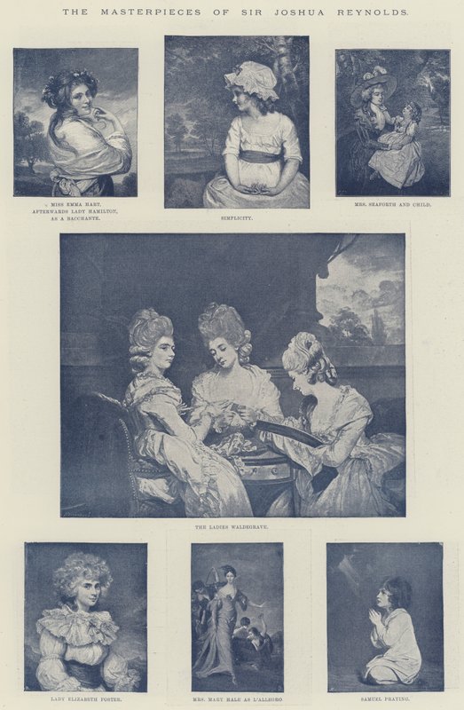 Sir Joshua Reynolds remekei alkotó: English School