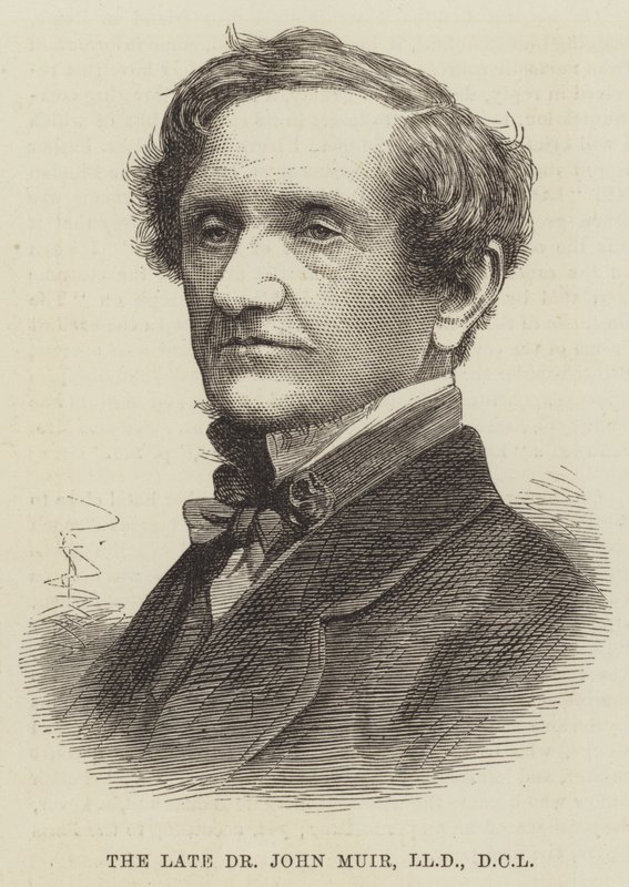 A néhai Dr. John Muir, LLD, DCL alkotó: English School