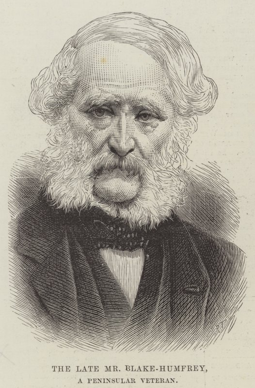 A néhai Blake-Humfrey úr, a félszigeti veterán alkotó: English School