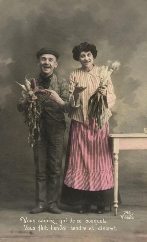 Zöldségcsokrok alkotó: French Photographer