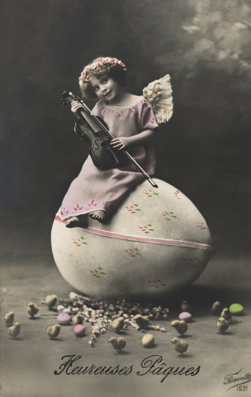 húsvéti üdvözlőlap alkotó: French Photographer