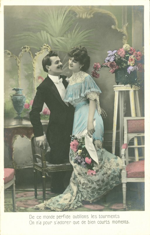 Ölelő pár alkotó: French Photographer