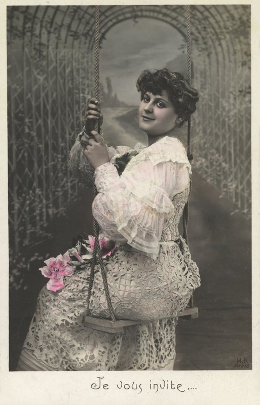 Lány a hintán alkotó: French Photographer
