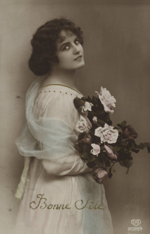 Lány csokor alkotó: French Photographer