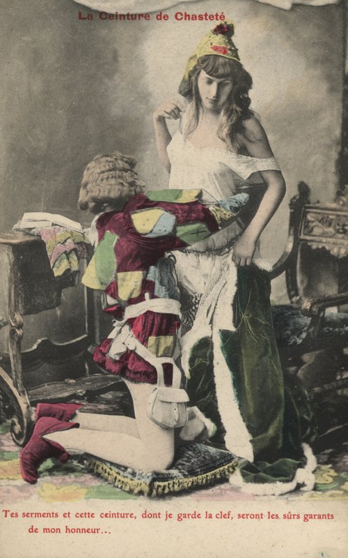 A tisztasági öv alkotó: French Photographer