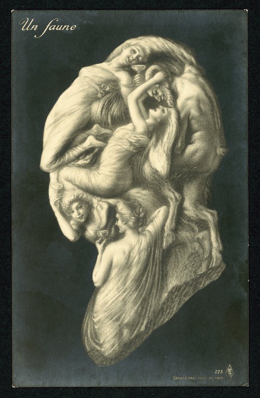 Egy faun alkotó: French School