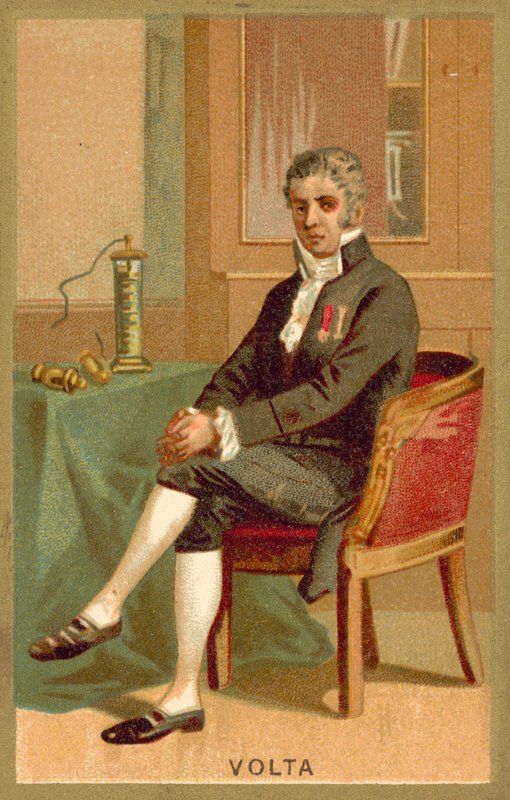 Alessandro Volta olasz fizikus alkotó: French School