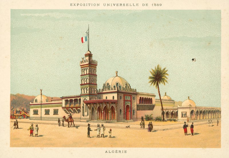 Algéria, Egyetemes Kiállítás 1889, Párizs alkotó: French School