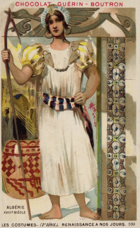 Algériai viselet, 18. század alkotó: French School