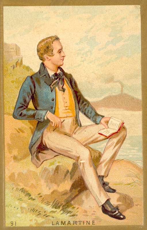 Alphonse de Lamartine francia író, költő és politikus alkotó: French School