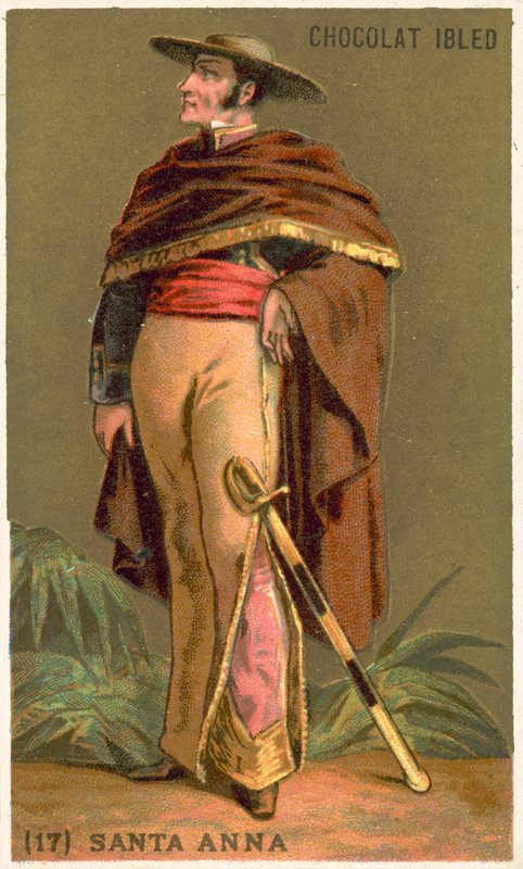 Antonio Lopez de Santa Anna, mexikói politikus és tábornok alkotó: French School