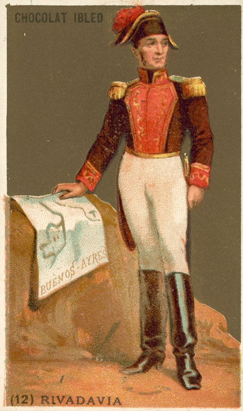 Bernardino Rivadavia, argentin forradalmár és politikus alkotó: French School