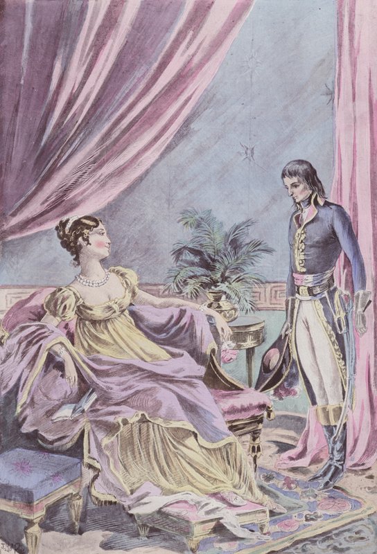 Bonaparte Madame de Beauharnais-nál alkotó: French School