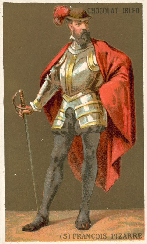 Francisco Pizarro, spanyol hódító alkotó: French School