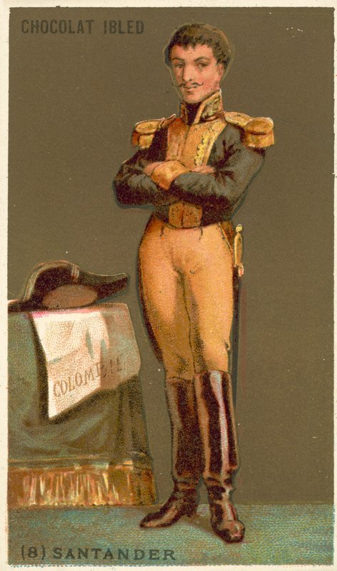 Francisco de Paula Santander kolumbiai katona és politikus alkotó: French School