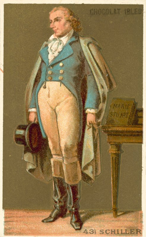 Friedrich von Schiller német költő, filozófus, történész és drámaíró alkotó: French School